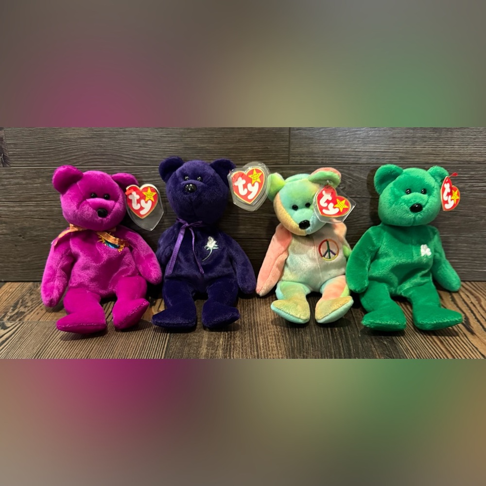 TY Beanie Babies - Set of 4